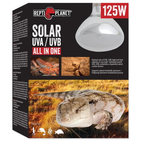 RP izzó Solar UVA és UVB Mercury 125W