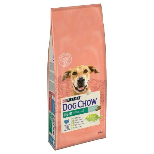 DOG CHOW Light Pulykával száraz kutyaeledel 14kg