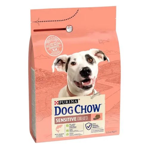 Суха храна за кучета DOG CHOW Sensitive със сьомга 2.5 кг