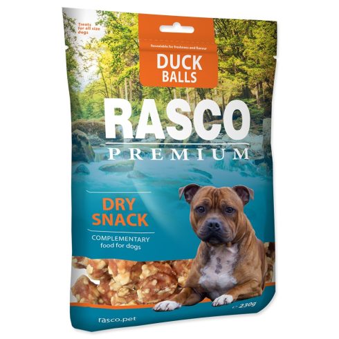 RASCO Premium kacsa golyó- jutalomfalat kutyáknak 230gr