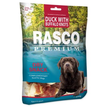 Rasco Premium bivalybőr csomóra tekert kacsahús 230gr