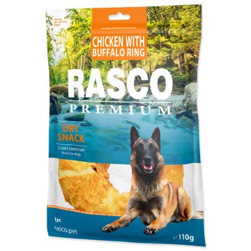 Rasco Premium kerek csirkehúsos nyersbőrtekercs 110g