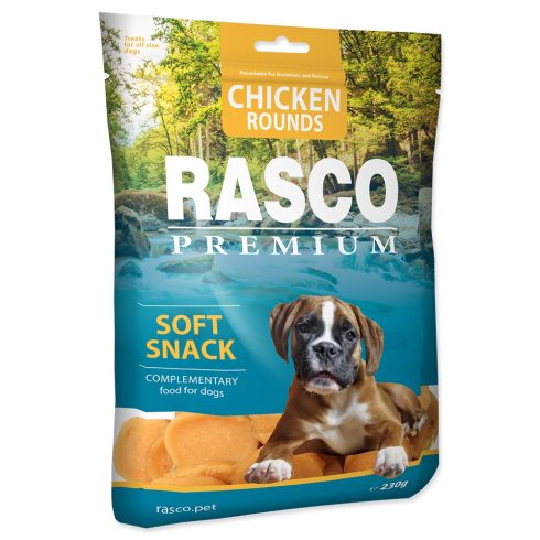 RASCO Premium csirke gyűrű- jutalomfalat kutyáknak 230gr