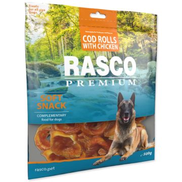 Rasco Premium tőkehal karika csirkehússal 500g