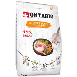 ONTARIO száraztáp rövidszőrű macskáknak 2kg