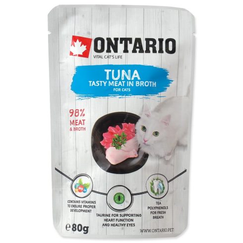 Ontario Macska tonhal leves 98% hússal