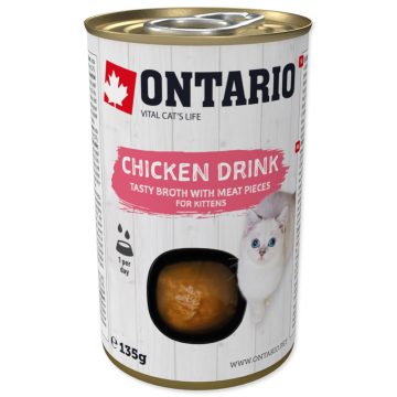 ONTARIO csirkés leves kiscicáknak 135g