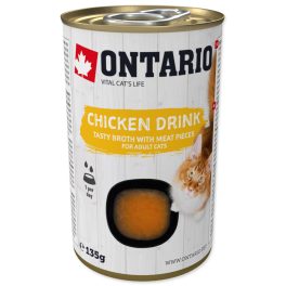 ONTARIO macska csirkés leves 135g