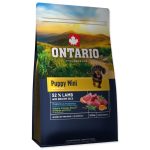 Ontario Kölyök kis testű kutyaeledel bárányhús és barna rizs 0,75 kg