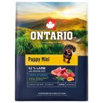 Ontario Kölyök kis testű kutyaeledel bárányhús és barna rizs 2,25 kg