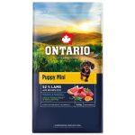 Ontario Kölyök kis testű kutyaeledel bárányhús és barna rizs 6,5 kg