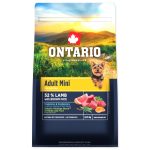 Ontario Felnőtt kis testű kutyaeledel bárányhús és barna rizs 0,75 kg