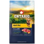 Ontario Felnőtt kis testű kutyaeledel bárányhús és barna rizs 0,75 kg
