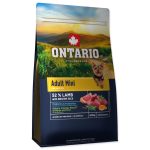 Ontario Felnőtt kis testű kutyaeledel bárányhús és barna rizs 0,75 kg