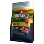 Ontario Felnőtt kis testű kutyaeledel bárányhús és barna rizs 0,75 kg