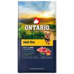 Ontario Felnőtt kis testű kutyaeledel bárányhús és barna rizs 6,5 kg