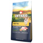 Ontario Felnőtt kis testű kutyaeledel hal és barna rizs 6,5 kg