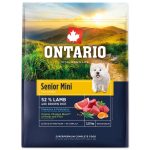 Ontario Senior kis testű kutyaeledel bárányhús és barna rizs 2,25 kg