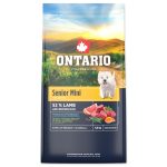 Ontario Senior kis testű kutyaeledel bárányhús és barna rizs 6,5 kg