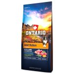 Ontario Felnőtt közepes testű kutyaeledel bárányhús és barna rizs 12 kg