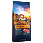 Ontario Senior közepes testű kutyaeledel bárányhús és barna rizs 12 kg