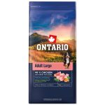 Ontario Felnőtt nagytestű kutyaeledel csirkehús és édesburgonya 12 kg