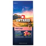 Ontario Felnőtt nagytestű kutyaeledel marhahús és barna rizs 12 kg