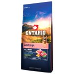 Ontario Felnőtt nagytestű kutyaeledel marhahús és barna rizs 12 kg