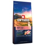 Ontario Felnőtt nagytestű súlykontroll kutyaeledel pulykahús és barna rizs 12 kg