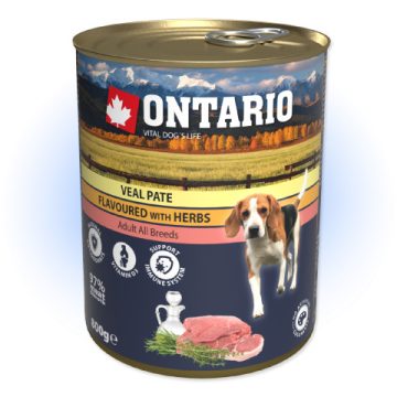   Ontario borjúhúskonzerv pástétom fűszernövényekkel ízesítve 800g