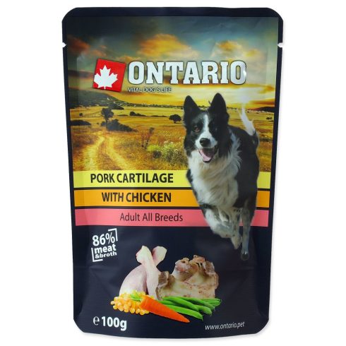 Ontario Sertésporc csirkével húslevesben gluténmentes 100g