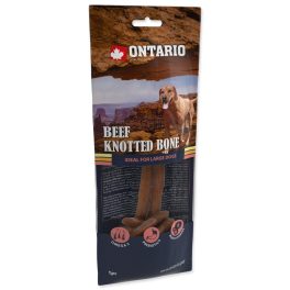 ONTARIO bivalybőr csont-jutalomfalat kutyáknak 20cm, 1db
