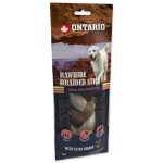 Лакомство от пилешка плитка ONTARIO от сурова кожа, 20 см