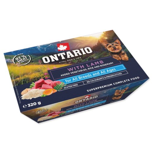 Ontario tálka bárányhússal 320 g