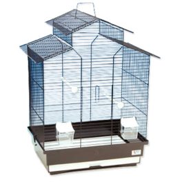 Kalitka Ela 50,5×38,5×63,5 cm, fehér-barna