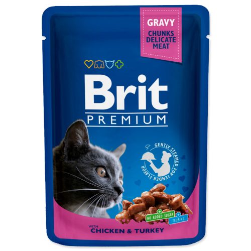 Brit Premium Cat lazac és pisztráng 100g