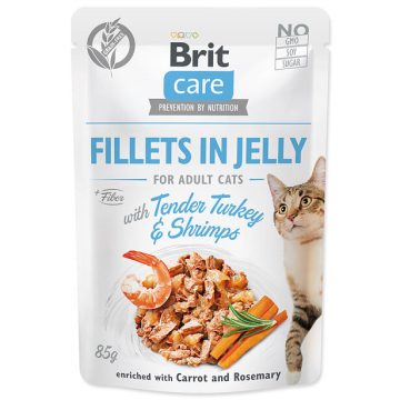 Brit Care Cat pulykával és garnélarákkal 85 g