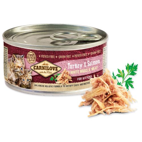 Carnilove WMM Turkey & Salmon for Kittens 100 g