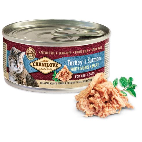 Carnilove WMM Turkey & Salmon for Adult Cats 100 g