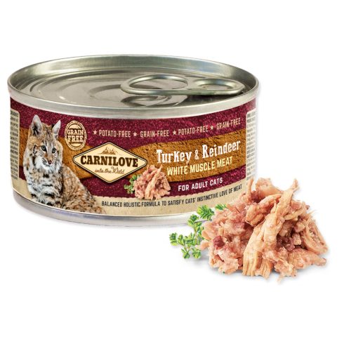 Carnilove WMM Turkey & Reindeer for Adult Cats 100 g