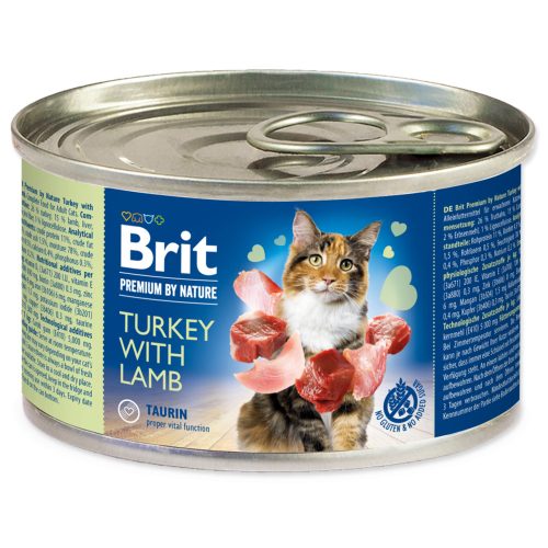 Brit Premium by Nature Turkey with Lamb 200g