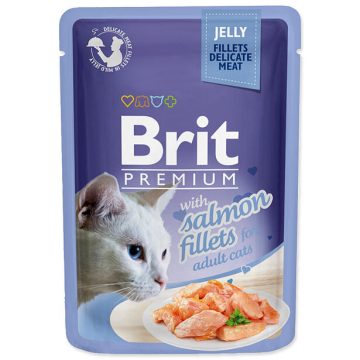 Brit Premium Cat Delicate Fillets in Jelly with Salmon 85 g