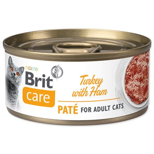 Brit Care Cat Turkey Paté with Ham 70g