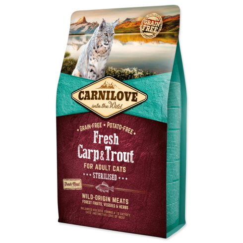 Carnilove Cat Fresh Carp & Trout - Sterilized 2kg