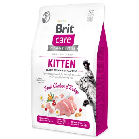 Brit Care Cat Grain-Free Kitten Healthy Growth & Development, 2 kg