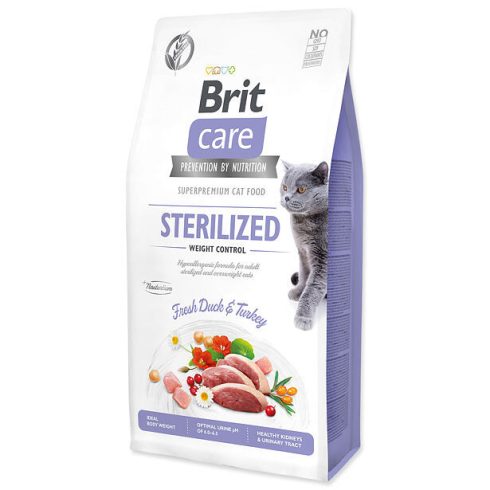 Brit Care Cat Grain-Free Sterilized Weight Control, 7 kg