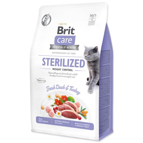 Brit Care Cat Grain-Free Sterilized Weight Control, 0,4 kg