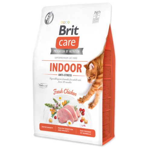 Brit Care Cat Grain-Free Indoor Anti-stress, 2 kg