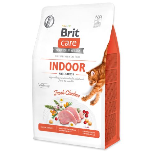 Brit Care Cat Grain-Free Indoor Anti-stress, 0,4 kg