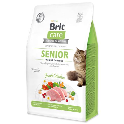 Brit Care Cat Grain-Free Senior Weight Control, 0,4 kg
